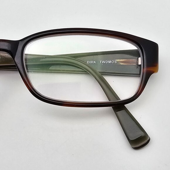 Salt Optics Dirk Tweed Moss Eyeglasses Frame w/ Case Japan 52-17-140 - Picture 12 of 16